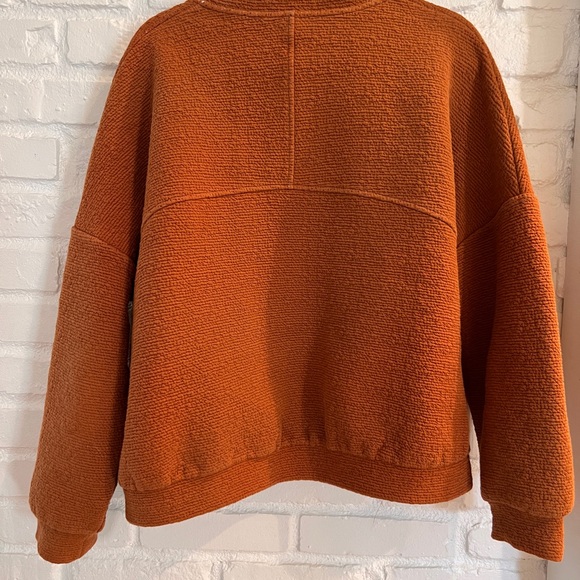 CALIA Rust Textured Sweater - Picture 4 of 5